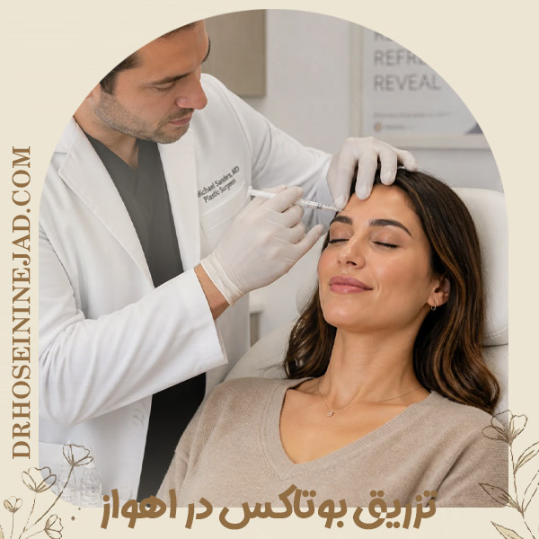 تزریق بوتاکس در اهواز - دکتر حسینی نژاد