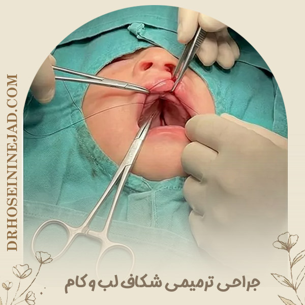 جراحی ترمیمی - شکاف لب و کام - دکتر حسینی نژاد