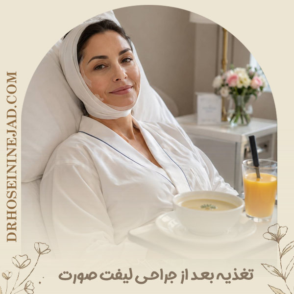تغذیه بعد از جراحی لیفت صوزت - دکتر حسینی نژاد